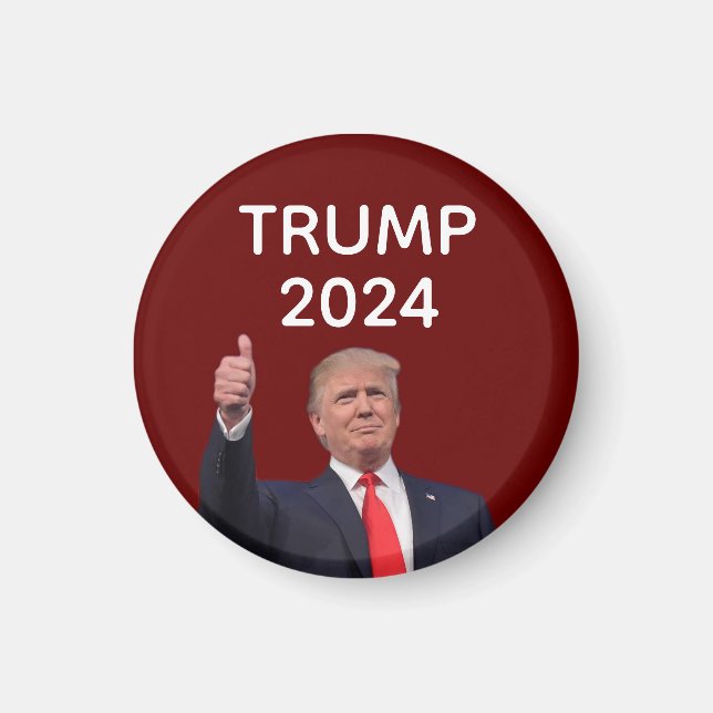 Donald Trump 2024 Magnet (Vorne)