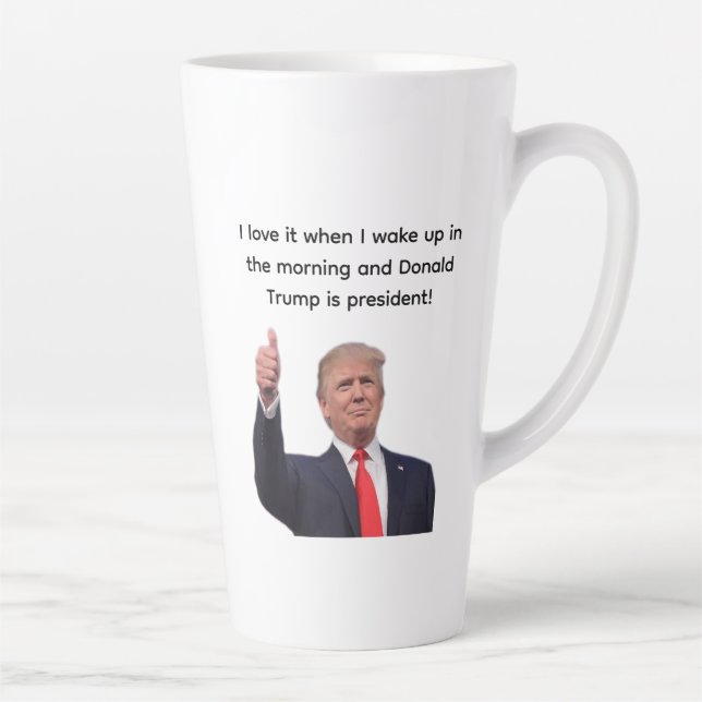 Donald Trump 2024 Milchtasse (Rechts)