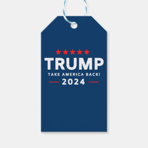 Donald Trump 2024 nimmt Amerika zurück Geschenkanhänger