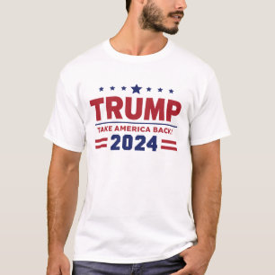 Donald Trump 2024 nimmt die Wahlen 2024 zurück T-Shirt