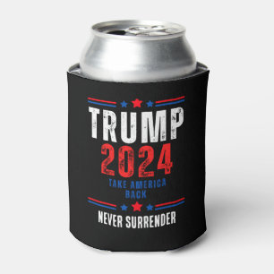 Donald Trump 2024 nimmt die Wahlen in Amerika zurü Dosenkühler