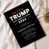Donald Trump 2024 nimmt die Wahlen in Amerika zurü