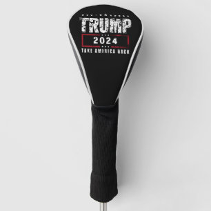 Donald Trump 2024 nimmt die Wahlen in Amerika zurü Golf Headcover