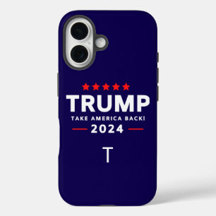 Donald Trump 2024 nimmt die Wahlen in Amerika zurü iPhone 16 Hülle