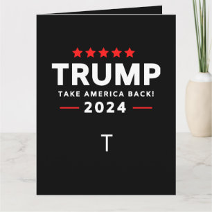 Donald Trump 2024 nimmt die Wahlen in Amerika zurü Karte