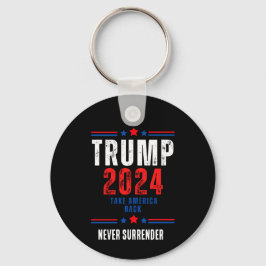 Donald Trump 2024 nimmt die Wahlen in Amerika zurü Schlüsselanhänger
