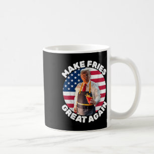 Donald Trump 2024 Pommes Frites - Machen Sie Pomme Kaffeetasse