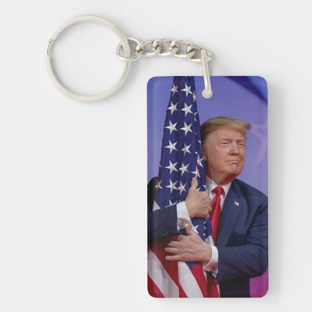 Donald Trump 2024 Schlüsselanhänger (Vorderseite)