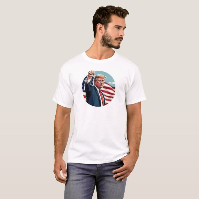 Donald Trump 2024 T-Shirt (Vorne ganz)