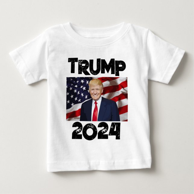 DONALD TRUMP 2024 TODDLER T-SHIRTS (Devant)