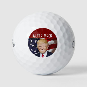 DONALD TRUMP 2024 ULTRA MAGA GOLF BALLS GOLFBALL