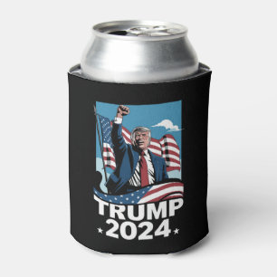 Donald Trump 2024 US-Wahlflagge Dosenkühler