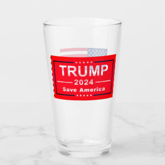 Donald TRUMP 2024 Verre à pinte de bière