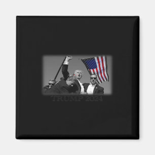 Donald Trump 2024 Versagte Attempt Usa Patriotic T Magnet