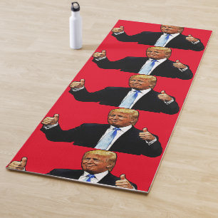 DONALD TRUMP 2024 YOGA MAT YOGAMATTE