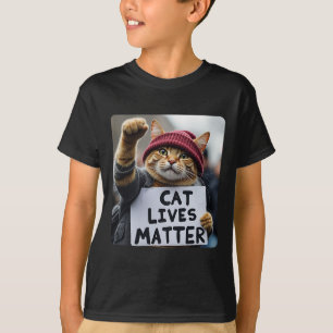 Donald Trump 2025 Cats Live Problem T-Shirt