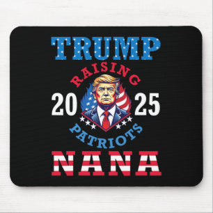 Donald Trump 2025 Erziehung von Patrioten Nana Unt Mousepad