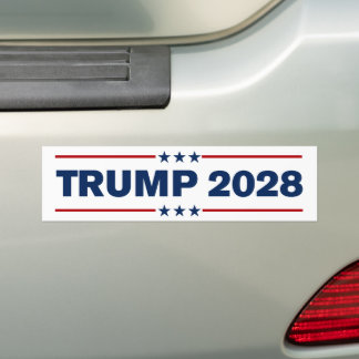 Donald Trump 2028 Autoaufkleber