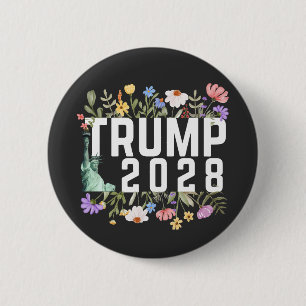 Donald Trump 2028 Button