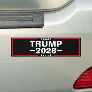 Donald Trump 2028 Präsident Autoaufkleber