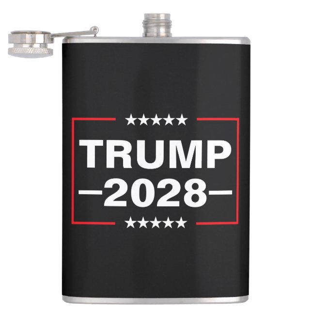 Donald Trump 2028 Präsident Flachmann (Geöffnet)