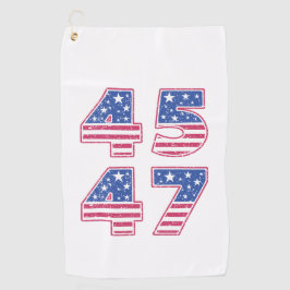 Donald Trump 45-47 Golfhandtuch
