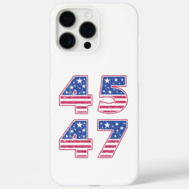 Donald Trump 45-47 iPhone 16 Pro Max Hülle