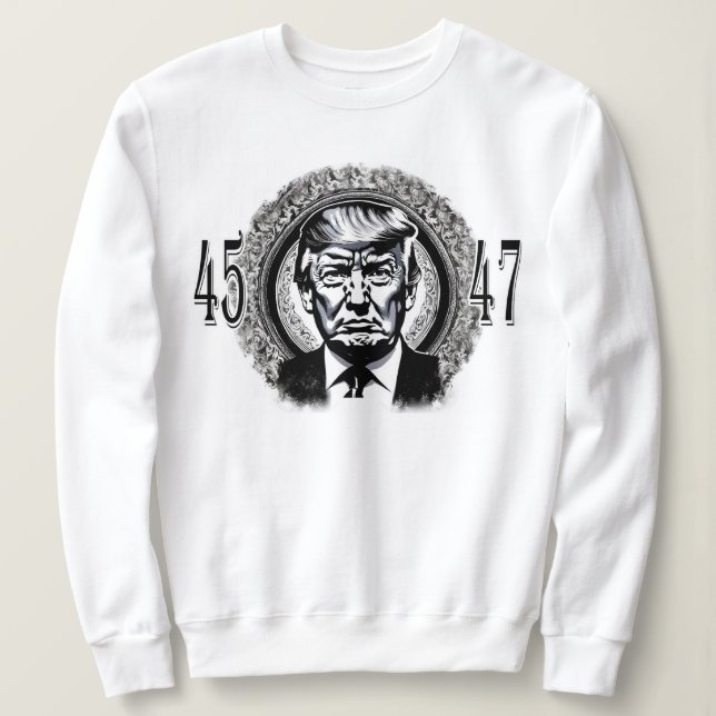 Donald Trump 45/47 Sweatshirt (Design vorne)
