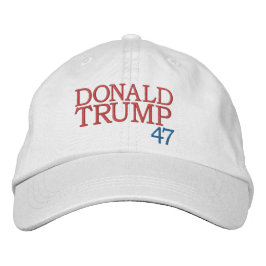 DONALD TRUMP 47 ALTERNATIVE APPAREL BASIC CAP BESTICKTE BASEBALLKAPPE