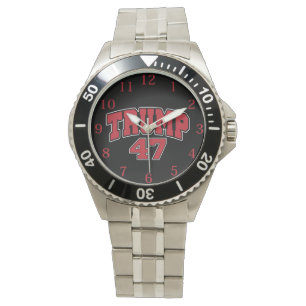 Donald Trump 47 Armbanduhr