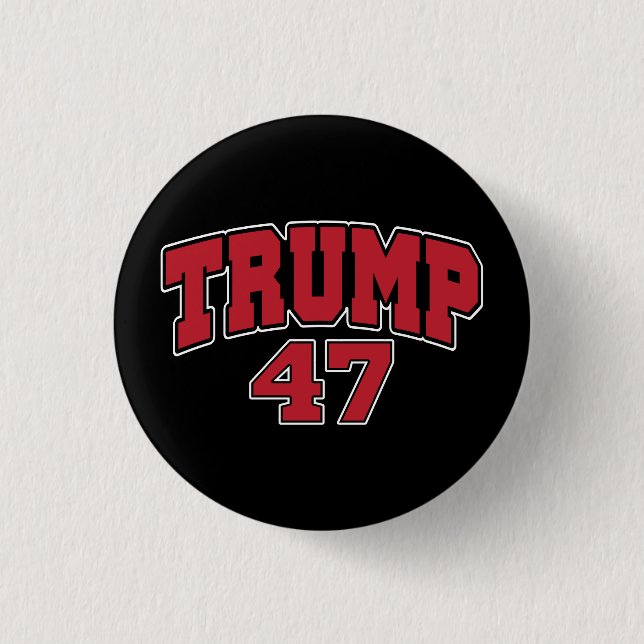 Donald Trump 47 Button (Vorderseite)