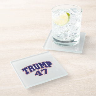 Donald Trump 47 Glasuntersetzer