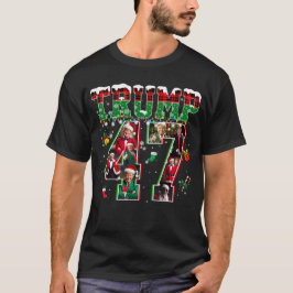Donald Trump 47. Präsident 2024 Weihnachten Weihna T-Shirt