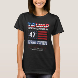 Donald Trump 47. Präsident 2025 Amtseinführung USA T-Shirt