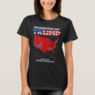 Donald Trump 47. Präsident 2025 Amtseinführung USA T-Shirt