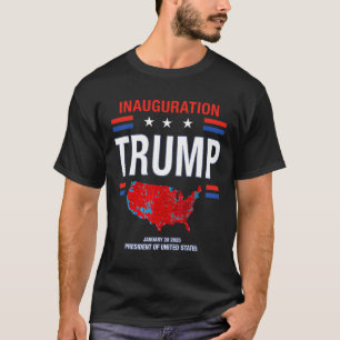 Donald Trump 47. Präsident 2025 Amtseinführung USA T-Shirt