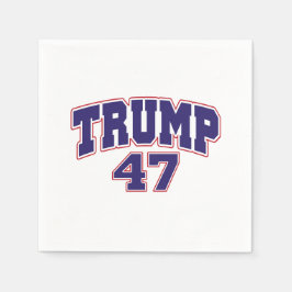 Donald Trump 47 Serviette