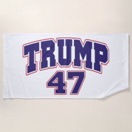 Donald Trump 47 Strandtuch