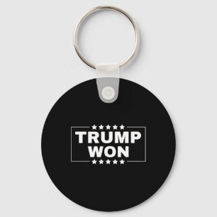 Donald Trump 47. US-Präsident T-Shirt Trump Won El Schlüsselanhänger