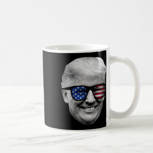 Donald Trump - Amerikanische Flagge am 4. Juli Kaffeetasse