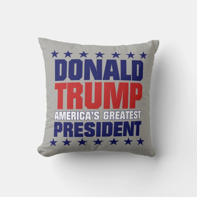 Donald Trump - AMERIKAS BESTSTER PRÄSIDENT Kissen (Vorderseite)