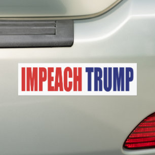 Donald Trump anklagen - Anti Trump Autoaufkleber