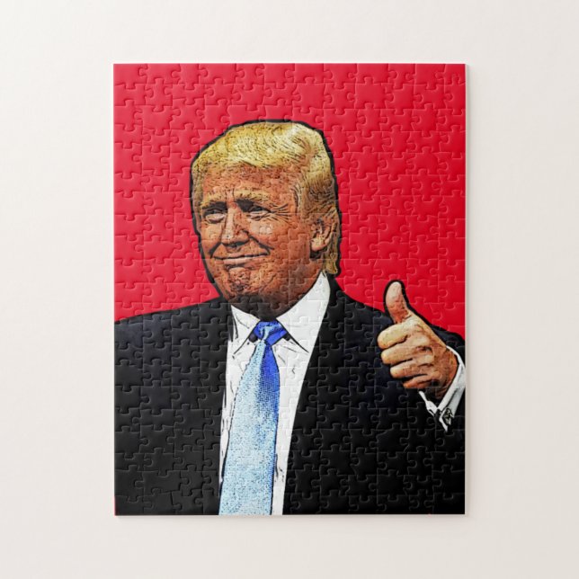 DONALD TRUMP ART JIGSAW PUZZLES (Vertikal)