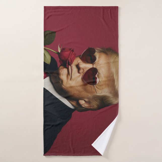 Donald Trump Badehandtuch (Badehandtuch)