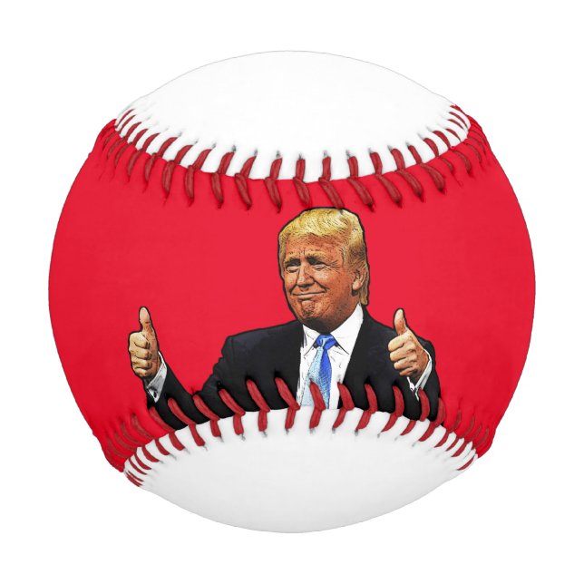 DONALD TRUMP BASEBALL THUMUP (Vorderseite)
