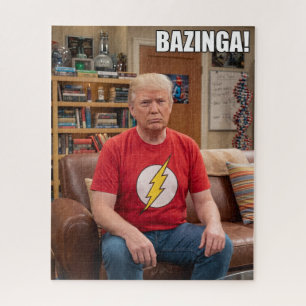 Donald Trump Bazinga Puzzle Drôle de Gotcha