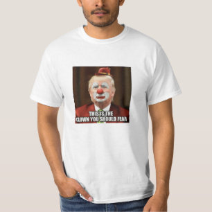 DONALD TRUMP BEÄNGSTIGEND CLOWN T-Shirt