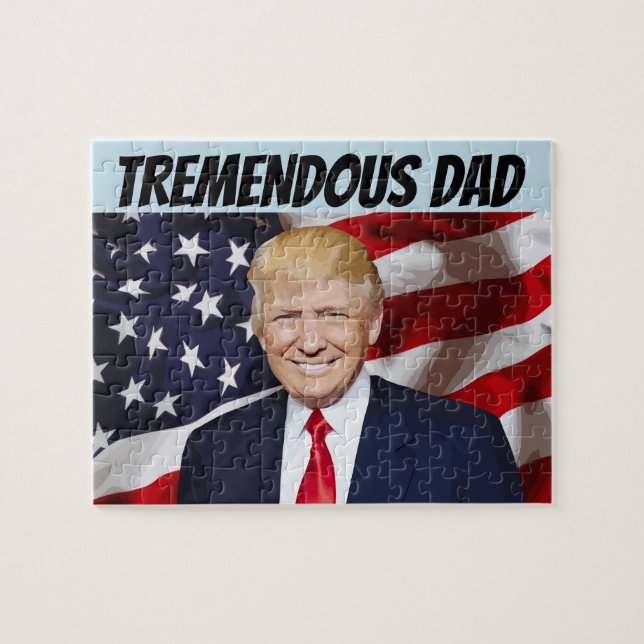 DONALD TRUMP BEAUCOUP PÈRE JIGSAW PUZZLE (Horizontal)