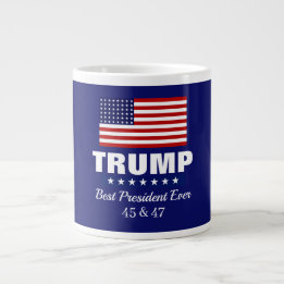 DONALD TRUMP BESTER PRÄSIDENTENT EVER Jumbo-Tasse
