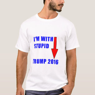 Donald Trump bin ich mit dummem Shirt